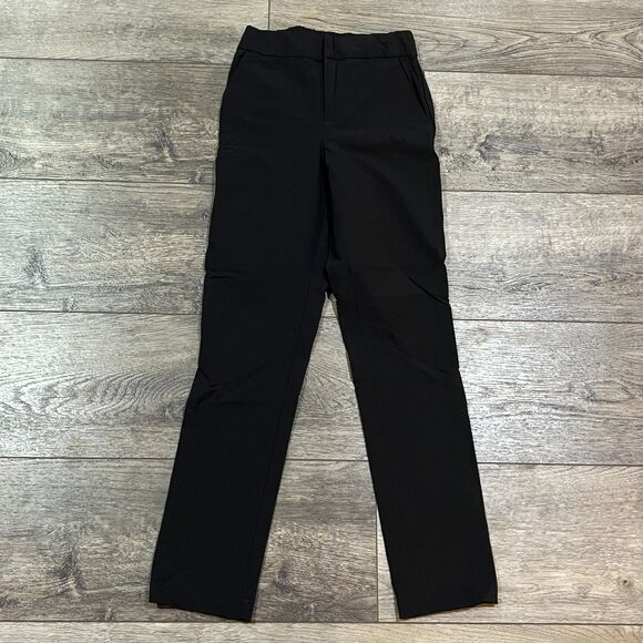 FIGSPRO Skinny Zip Fly Trouser™ Black Pants - Women's Size XXS - Picture 1 of 10